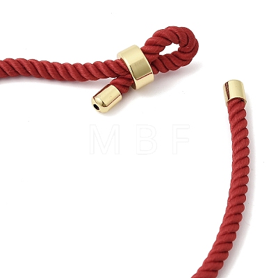 3MM Round Nylon Milan Cord Necklaces Making BJEW-H642-01G-24-1
