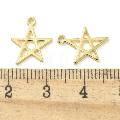 Brass Charms KK-C083-06G-1