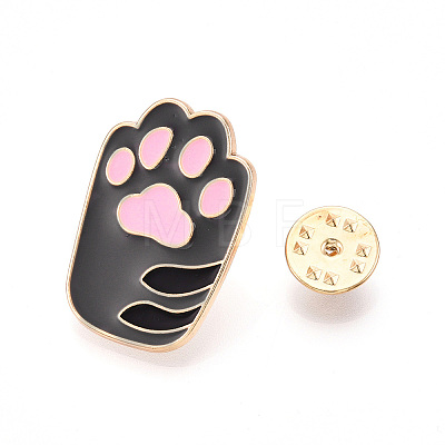 Paw Print Enamel Pins JEWB-S011-053-01-1