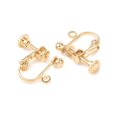 316 Surgical Stainless Steel Clip-on Earring Findings STAS-H240-45G-1