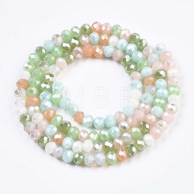 Glass Beads Strands GLAA-T006-16G-1