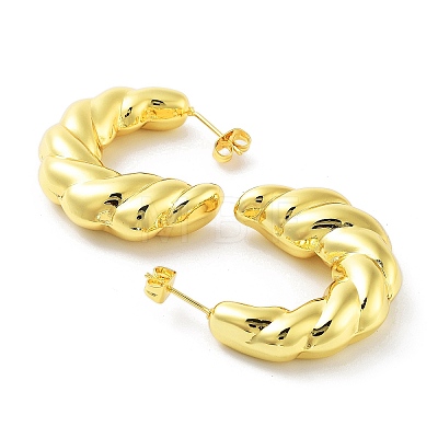 Brass Stud Earrings KK-R150-03A-1