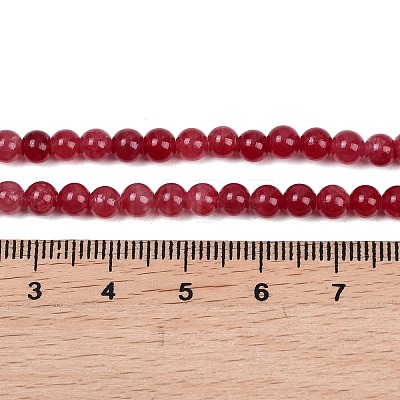 Natural Striped Stone Beads Strands G-D315-A01-05-4mm-1
