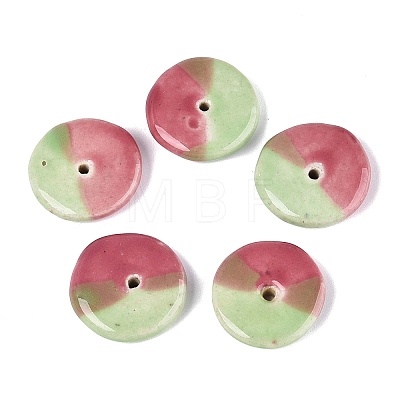 Handmade Vintage Porcelain Beads PORC-N013-08B-1