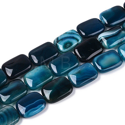Natural Agate Beads Strands G-N356-03A-06-1