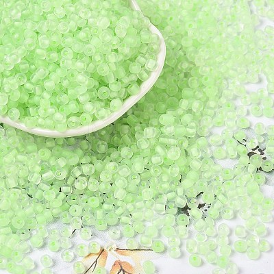 6/0 Luminous Glass Seed Beads SEED-NH0001-01K-1