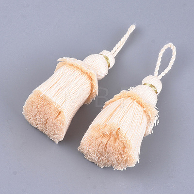 Polycotton(Polyester Cotton) Tassel Big Pendant Decorations FIND-S302-04I-1