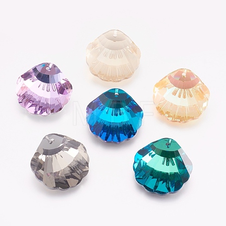 K9 Glass Rhinestone Pendants GLAA-F083-02A-1