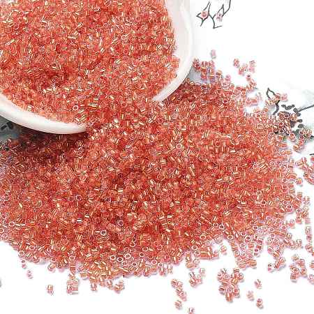 Transparent Inside Colours Glass Seed Beads X1-SEED-H003-04G-1