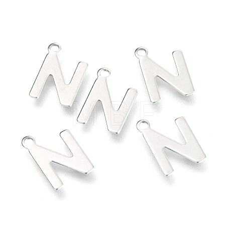 Non-Tarnish 201 Stainless Steel Charms X-STAS-C021-06P-N-1