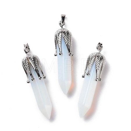 Opalite Big Pointed Pendants G-E059-03AS-10-1