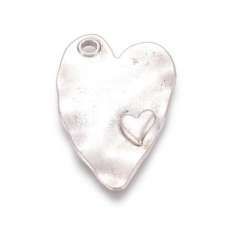 Tibetan Style Alloy Pendants TIBEP-A20287-AS-FF-1