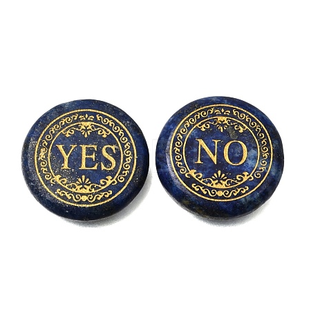 Engraved Natural Lapis Lazuli Decision Stones GG-CBA6D08-C09-1