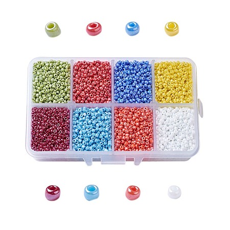 12/0 Glass Seed Beads SEED-X0050-2mm-08-1