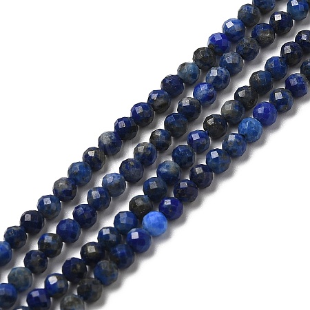 Natural Lapis Lazuli Beads Strands G-K020-3mm-23-1