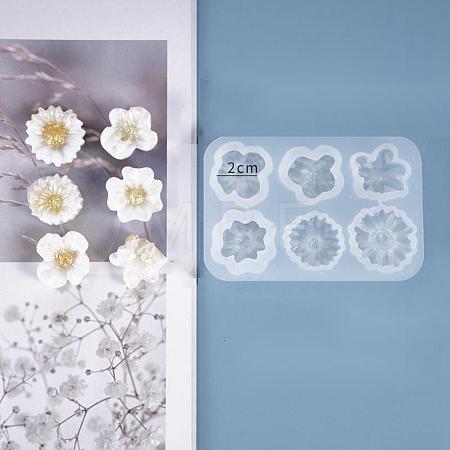 DIY Flower Silicone Molds X-DIY-D048-12A-1