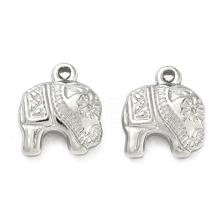 304 Stainless Steel Pendants STAS-C167-06P-1