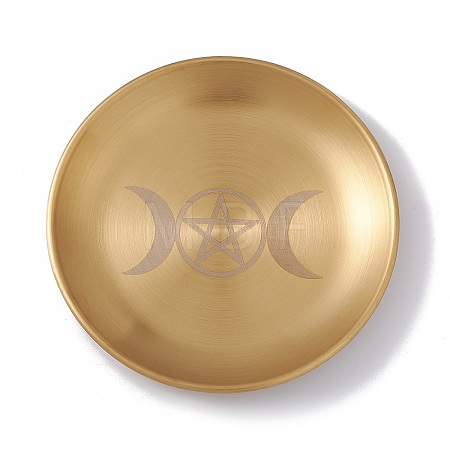 201 Stainless Steel Candle Holder AJEW-C020-01A-G-1