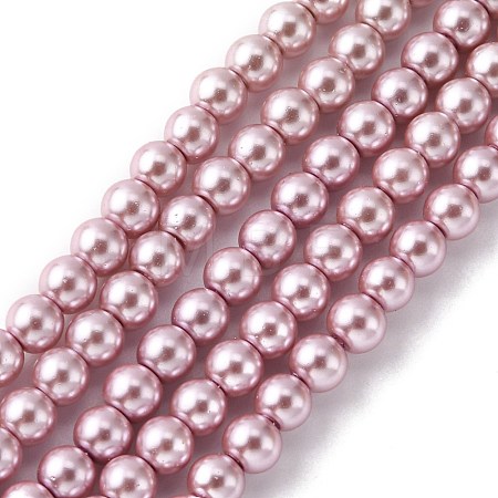 Grade A Glass Pearl Beads HY-J001-4mm-HX011-1