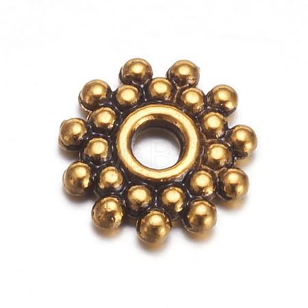 Tibetan Style Spacer Beads X-GAA119-1