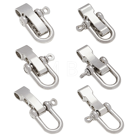 Adjustable Alloy Screw Pin Shackle PALLOY-WH0065-96P-1