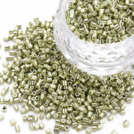 Glass Bugle Beads SEED-S032-12A-1119-1