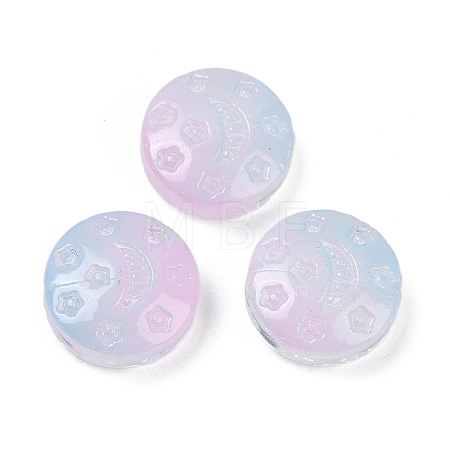 Transparent Glass Beads DGLA-E004-09E-1