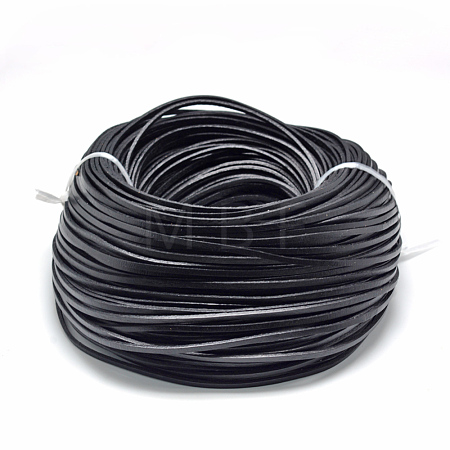 Flat Leather Cords X-WL-R006-3x2-03-1