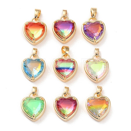 K9 Glass Pendants X-FIND-C036-01G-1