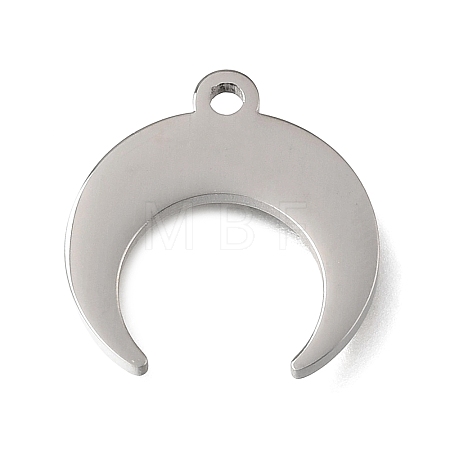 304 Stainless Steel Pendants STAS-E532-12P-1