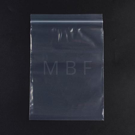 Plastic Resealable Packaging Bags OPP-G001-B-16x24cm-1