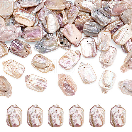 50Pcs Natural Baroque Keshi Pearl Beads PEAR-TA0001-39-1
