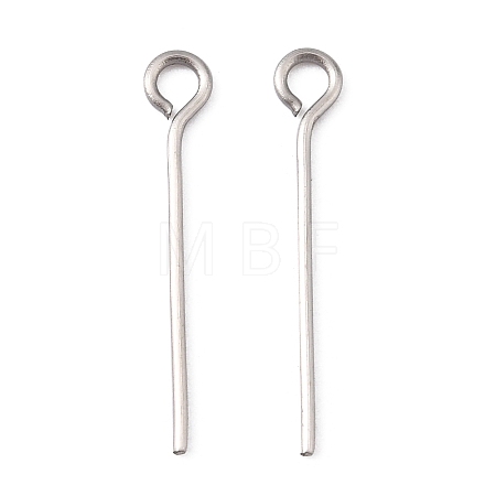 Tarnish Resistant 304 Stainless Steel Eye Pin STAS-R045-20mm-1