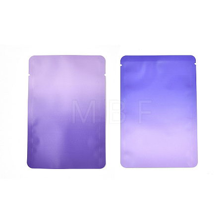 Two Tone Rectangle Plastic Zip Top Gift Bags OPP-C003-01B-04-1