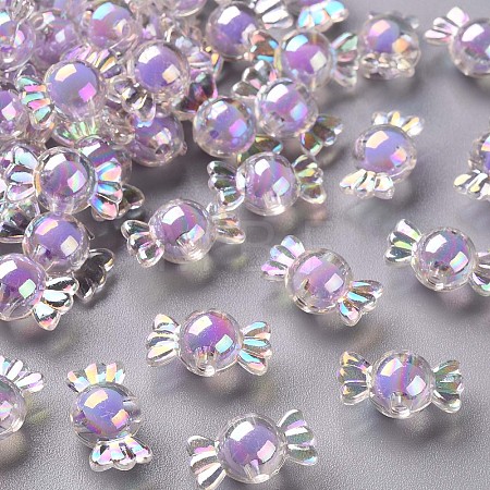 Transparent Acrylic Beads TACR-S152-03B-SS2114-1