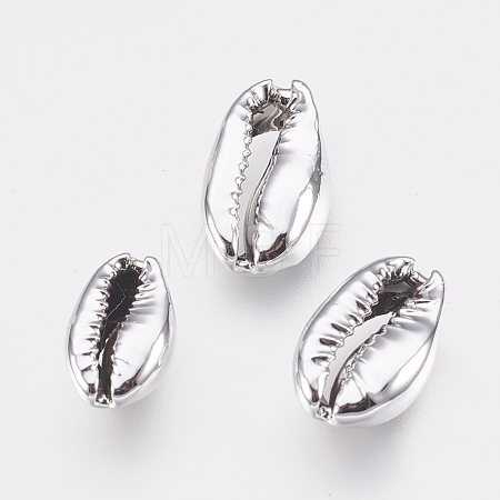 Electroplated Shell Beads BSHE-E024-01A-S-1