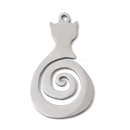304 Stainless Steel Pendants STAS-H247-13P-1