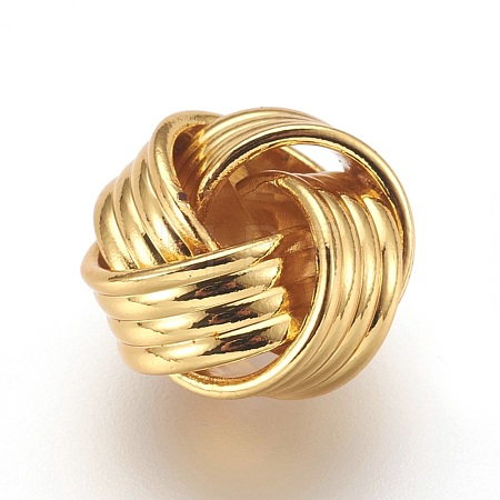 Brass Beads KK-I635-06G-1
