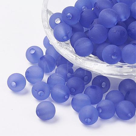 Transparent Acrylic Beads PL705-C10-1