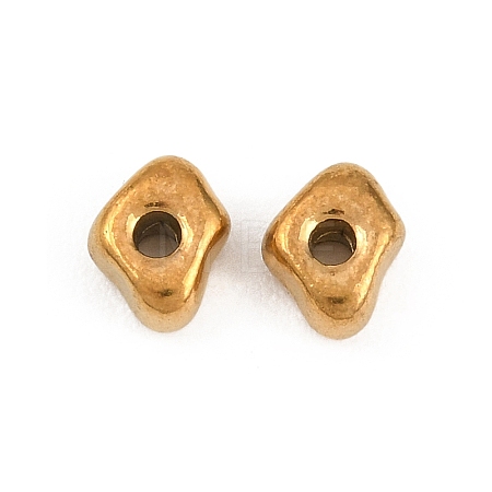 Irregular 304 Stainless Steel Beads STAS-D394-03D-G-1