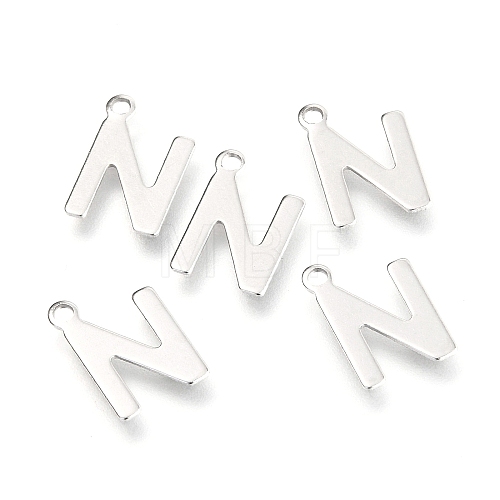201 Stainless Steel Charms X-STAS-C021-06P-N-1