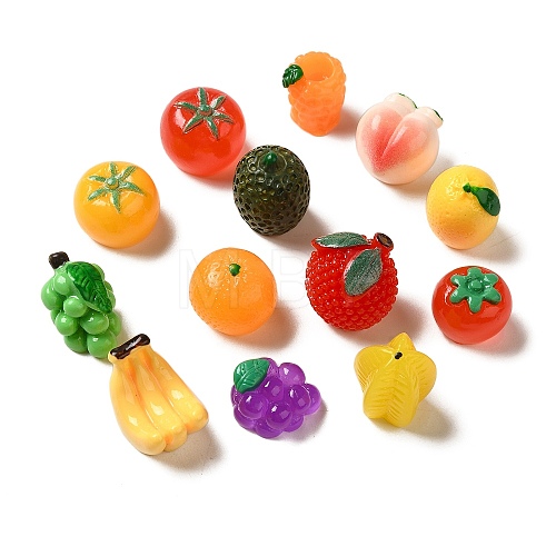 Resin Fruit Decoden Cabochons RESI-H164-05-1