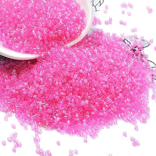 Transparent Colours Glass Seed Beads SEED-H003-01E-1