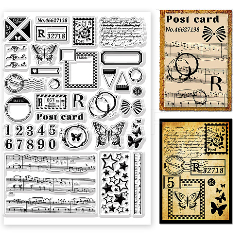 Custom PVC Plastic Stamps DIY-WH0296-0020-1