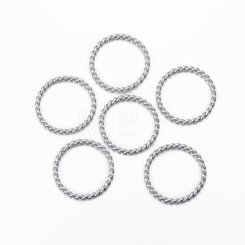 304 Stainless Steel Linking Rings X-STAS-H376-104-1