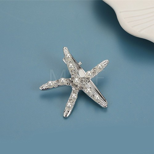 Alloy Alligator Hair Clips PW-WG1E08F-02-1