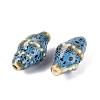Vintage Handmade Porcelain Beads PORC-Q006-08L-2