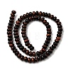 Natural Red Tiger Eye Beads Strands G-A280-A05-01-3