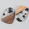 Resin & Walnut Wood Pendants RESI-S389-042A-A02-2