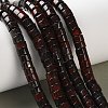Natural Brecciated Jasper Beads Strands G-M420-A20-01-1